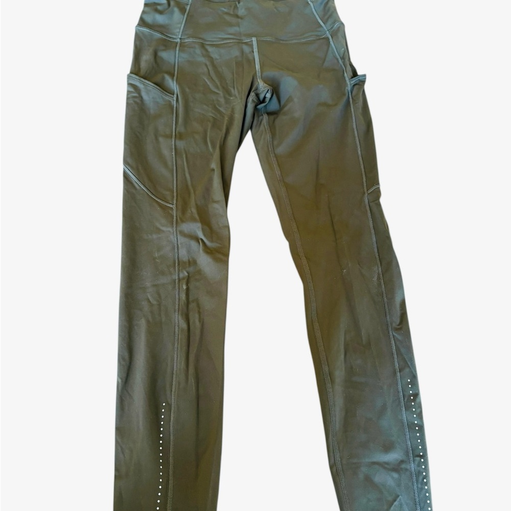 lululemon athletica Olive Green Leggings